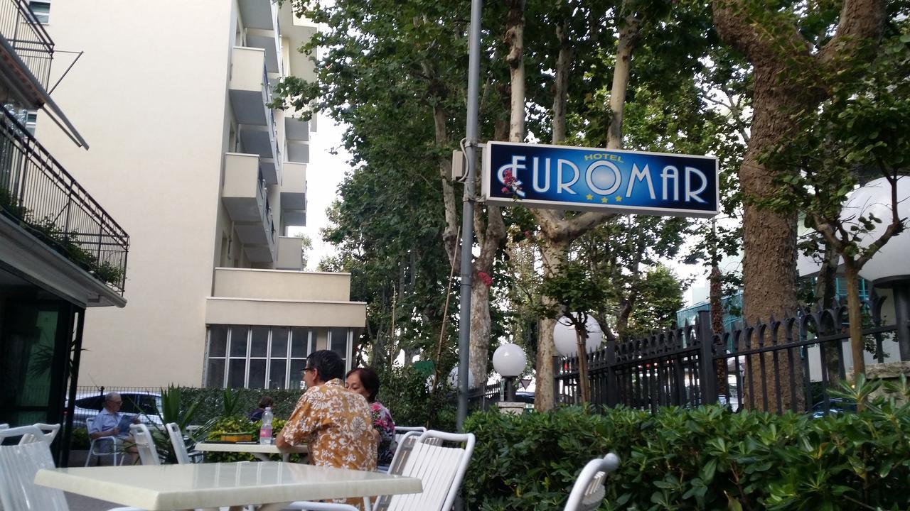 Hotel Euromar Rimini Eksteriør billede